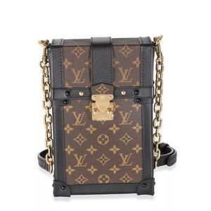 Louis Vuitton Vertical Trunk - Monogram Crossbody Bag - Brown